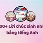 Chúc Mừng Sinh Nhật Con Gái Yêu Bằng Tiếng Anh